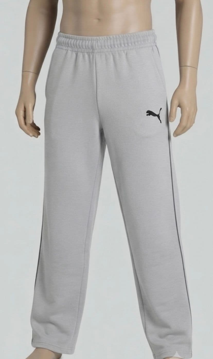 Puma Erkek Gri Standart Kesim Eşofman Altı