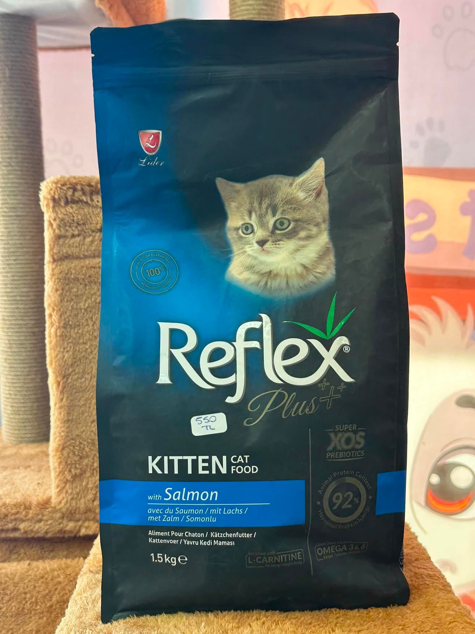 Reflex Plus Kitten Cat Food (Yavru Kedi) Somonlu Kedi Maması