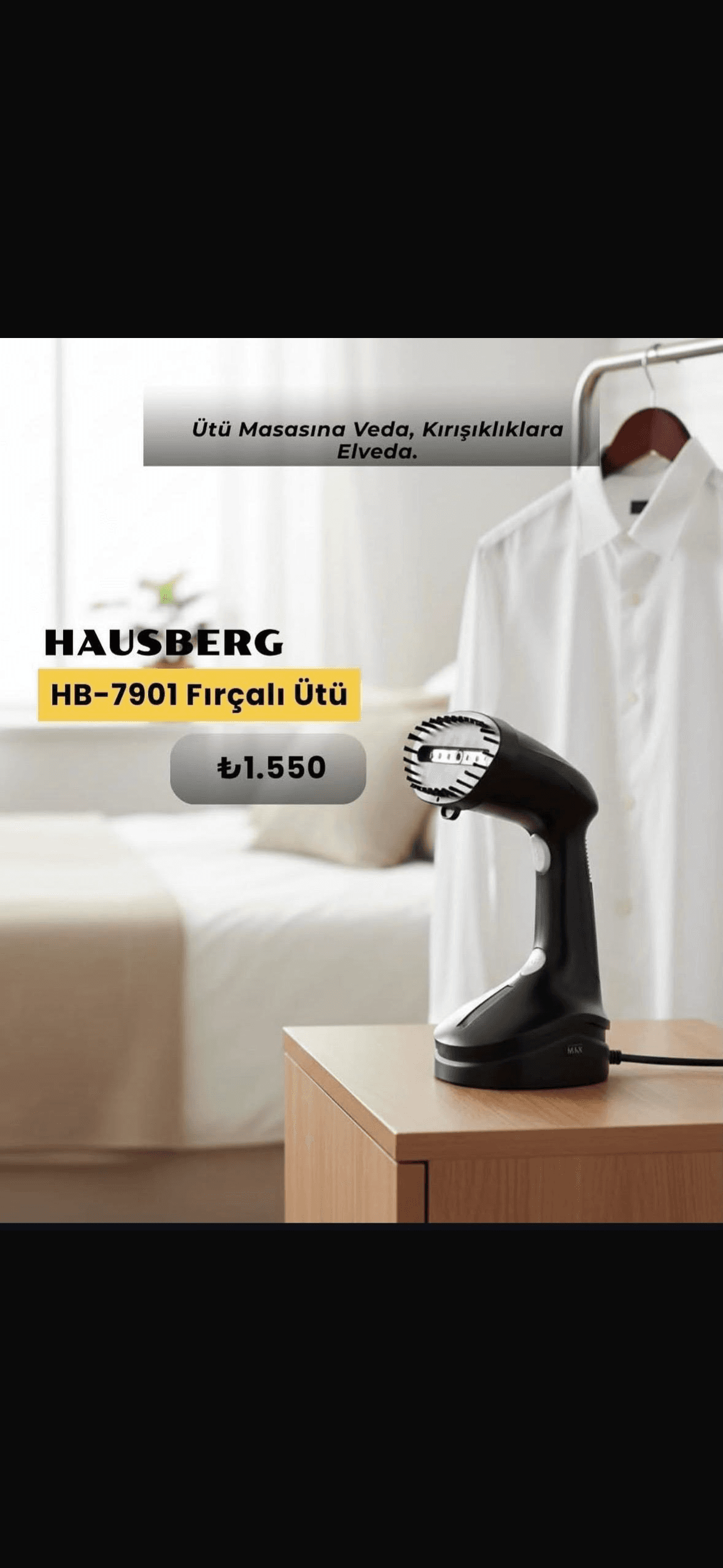 Hausberg Fırçalı Ütü