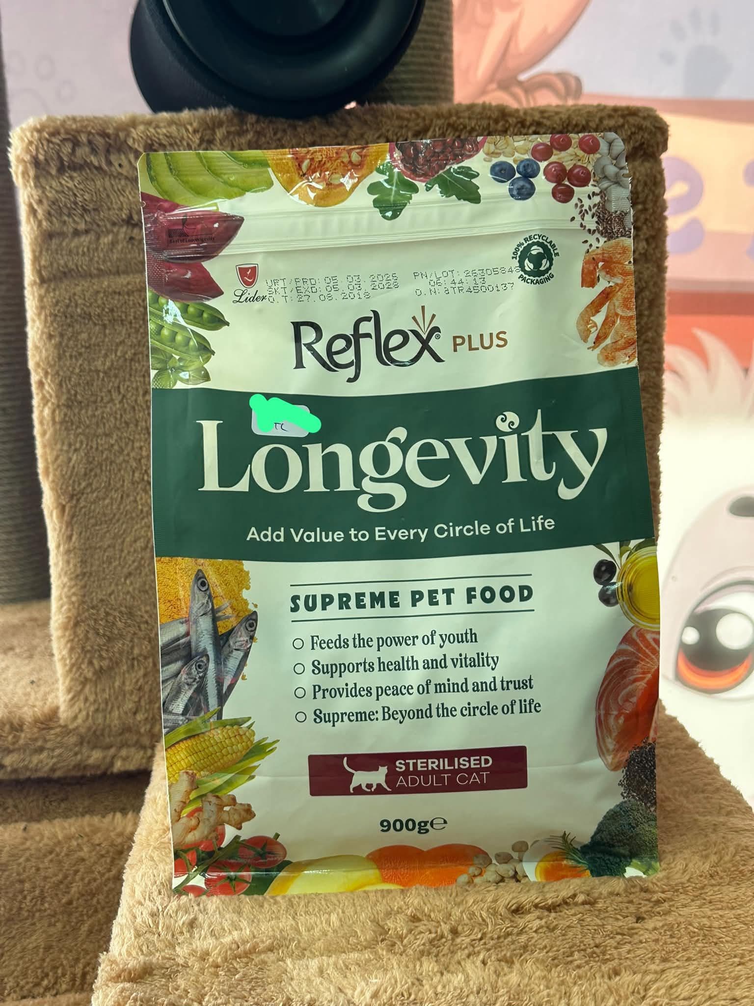 Reflex Plus Longevity Sterilised Adult Cat (Kısırlaştırılmış Yetişkin Kedi) Supreme Pet Food Kedi Maması