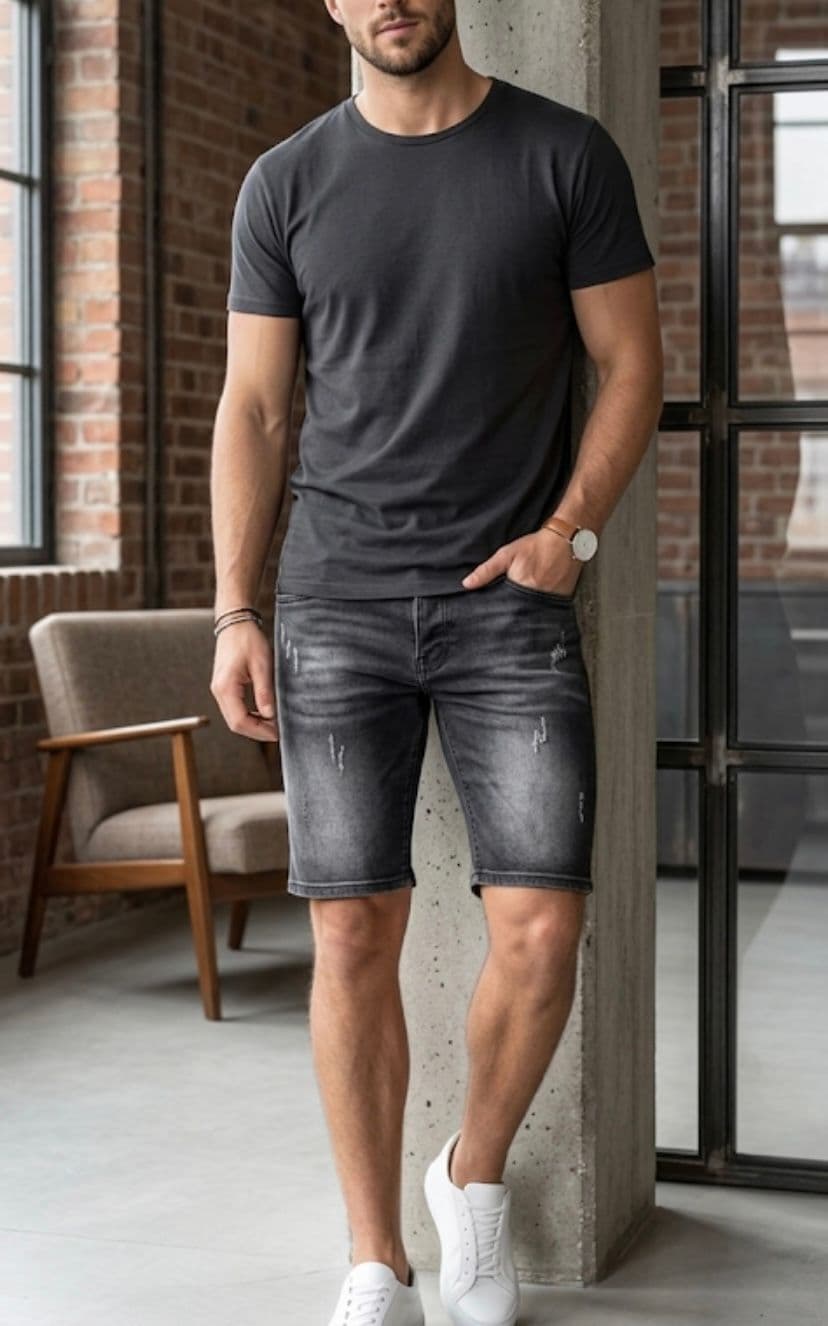 Modern Yaz Stili: Gri Denim Şıklığı