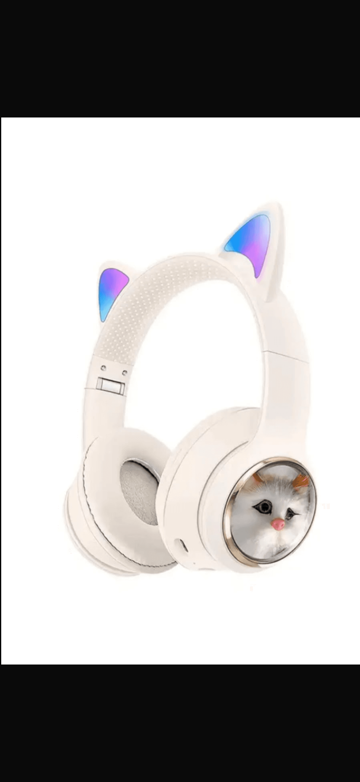 Sunix BLT-45 Wireless 5.3 Stereo Kedi Kulaklı Bluetooth Kulaklık